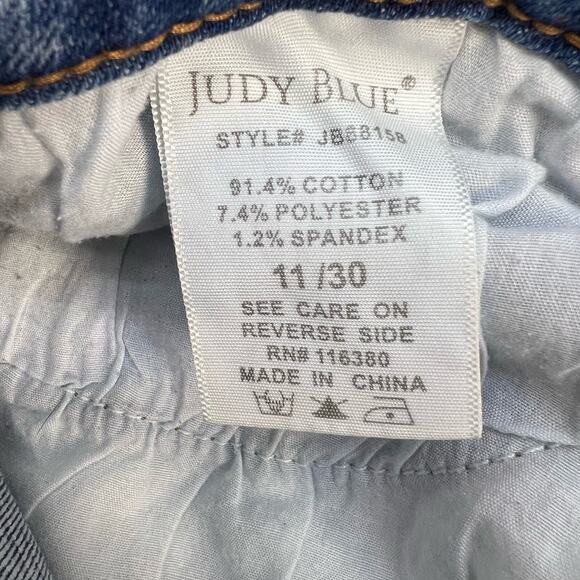 Judy Blue Women's Skinny Jeans Size 11/30 Acid Wash Modern School Normcore - Picture 7 of 14
